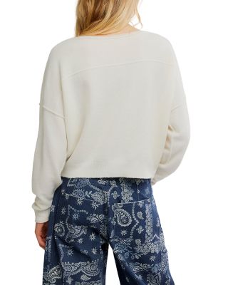 See Me Pullover Boatneck Sweater