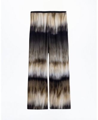 Tie-Dye Wide-Leg Pants