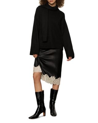 One Of A Kind Satin Skirt 