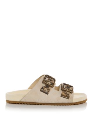 Women's Urchin Check Slide Sandals