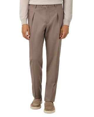 Regular Fit Flannel Trousers
