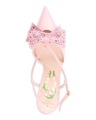 Women's Bow Slingback Pumps