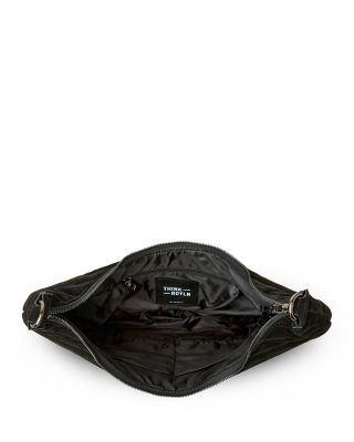 Moonbeam Medium Quilted Suede Shoulder Bag 