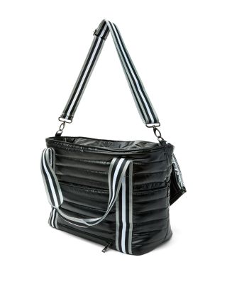 Love Royln Large Quilted Nylon Tennis Bag