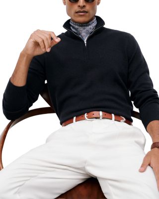 Half Zip Cashmere Sweater