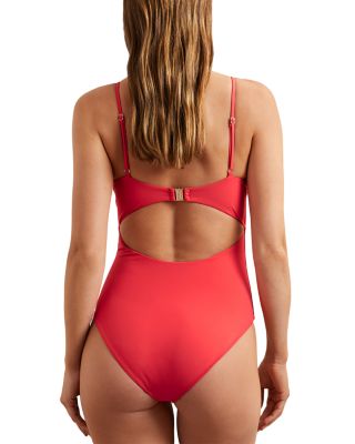 Trim One Piece Swimsuit
