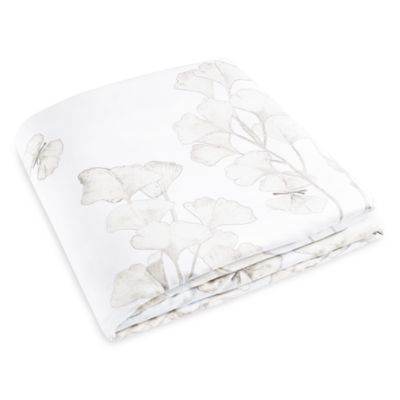 Butterfly Ginkgo Duvet Cover, Queen