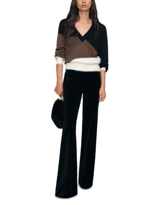 Metallic Patterned Sweater 