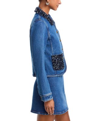 Rhinestone Denim Amara Jacket
