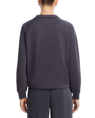 Graphite Cloud Henley Pullover & Luxe Cloud Wide Leg Pants