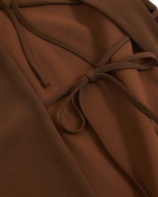 Petite Alula Back Detail Midi Dress