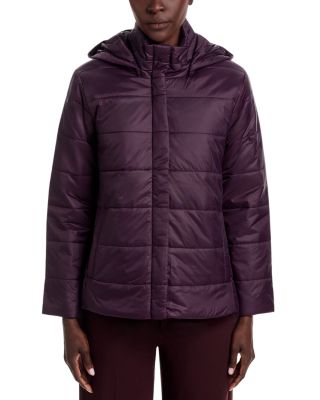 Padded Jacket With Removable Hood