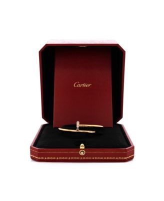  Classic Juste un Clou Bracelet 18K Rose Gold with Diamonds