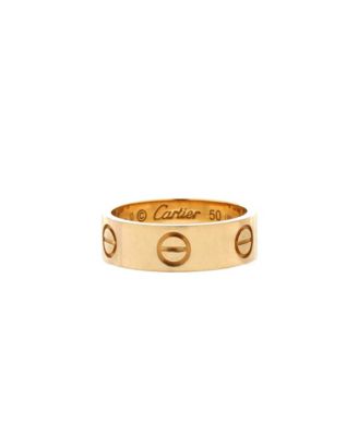  Love Band Ring 18K Gold