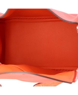 Mini Bicolor Touch Lindy Bag Swift with Matte Alligator