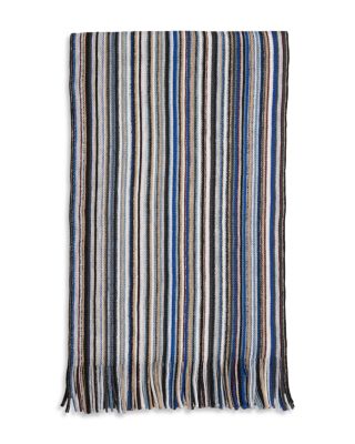Pencil Stripe Raschel Scarf - Exclusive