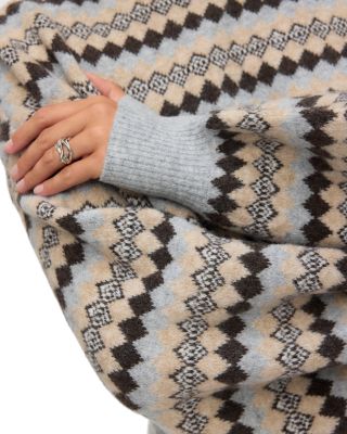 Gaiva Long Sleeve High Neck Pullover Sweater