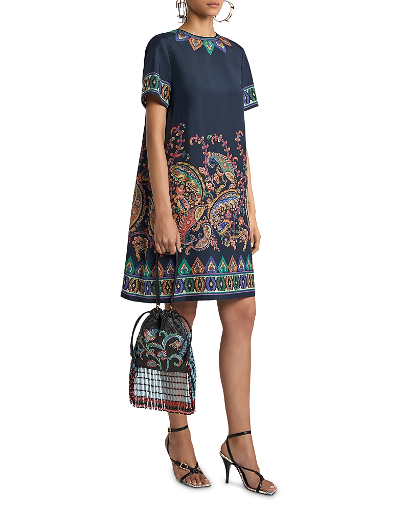 Etro Silk Mini Tunic Dress