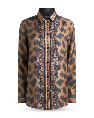 Silk Button Up Shirt