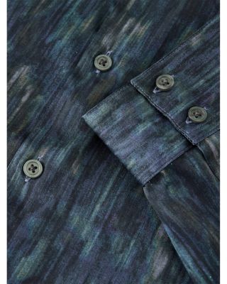 Ross Printed Slim Fit Shirt