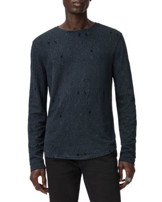Vera Jacquard Textured Crewneck Sweater
