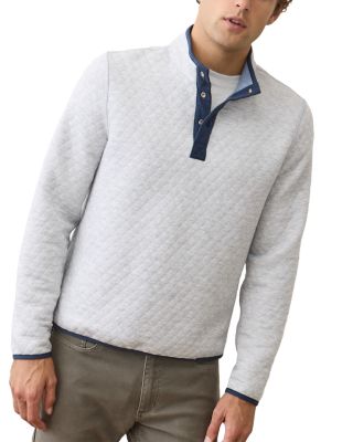 Corbet Quilted Reversible Pullover