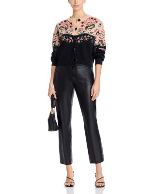 Belle Garden Mixed Knit Cardigan