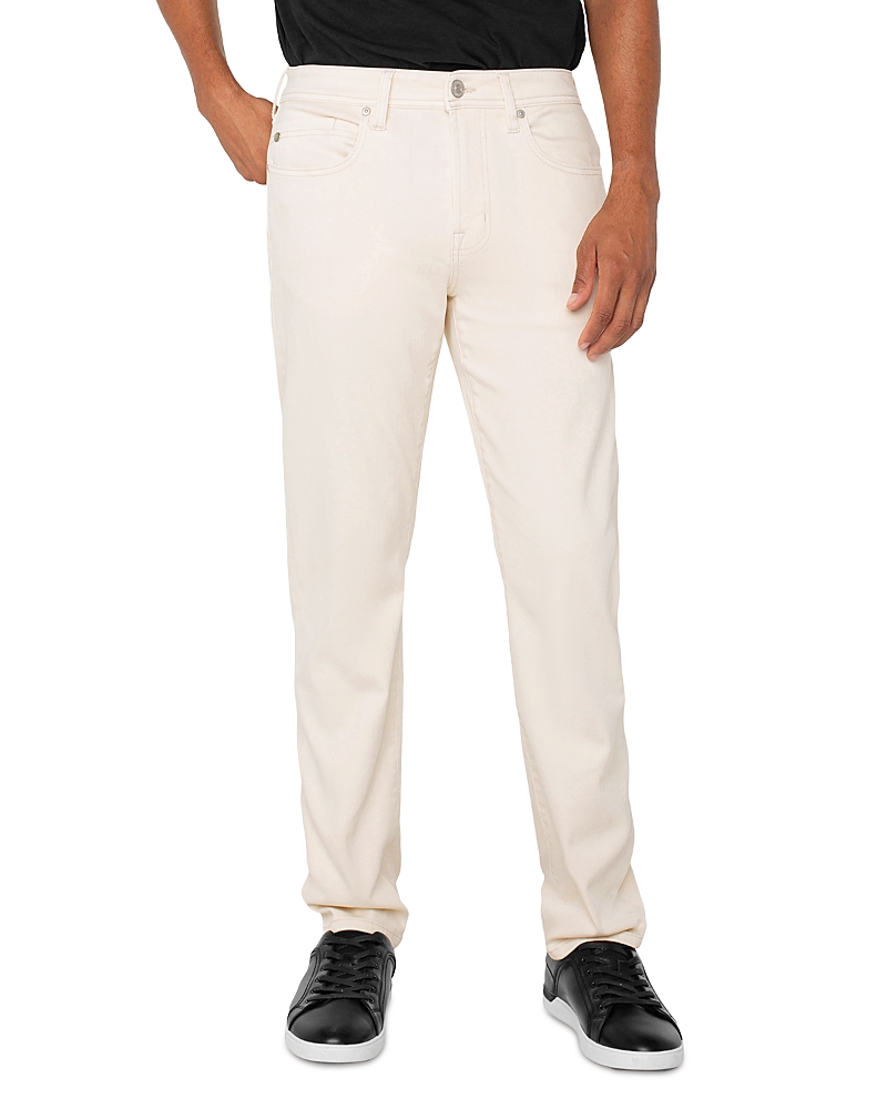 Liverpool Los Angeles Kingston Straight Fit Jeans in Parchment