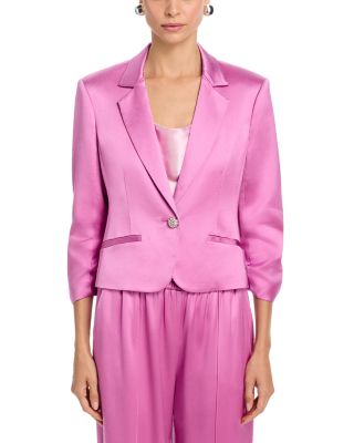 Textured Satin Jacket