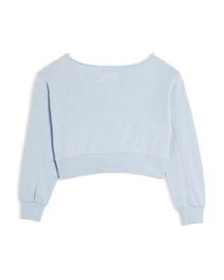 Girls' Tween Tristan Crop Sweatshirt - Big Kid