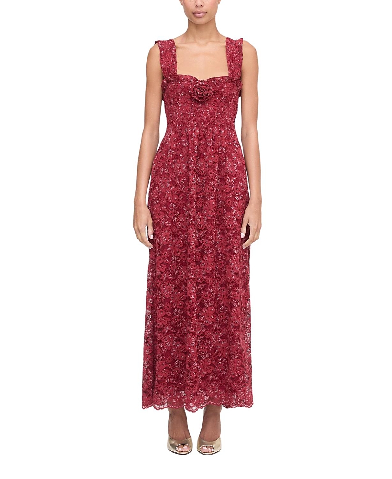Hill House Home The Rosetta Nap Dress Claret In Red