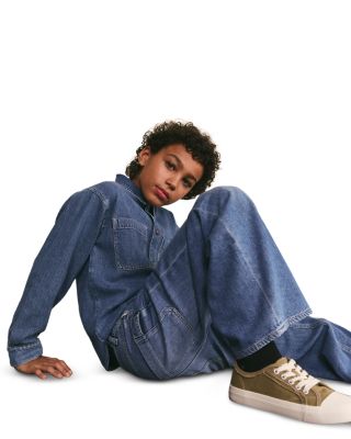 Boys' Ash Long Sleeve Denim Shirt - Big Kid