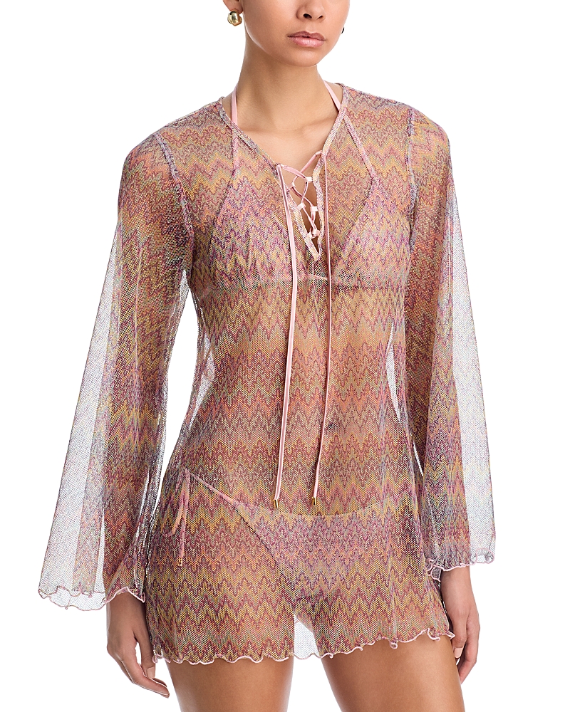 Pq Swim Noah Tunic Swim Cover-up - Exclusive In Neutral