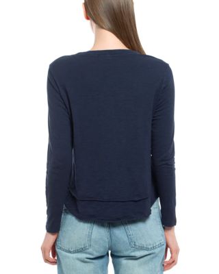  Long Sleeve Mock Layer Tee