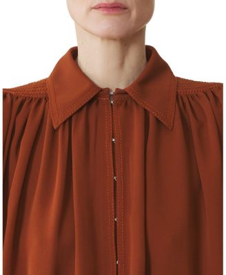  Top In Silk Georgette