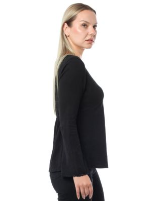  Empire Seam Trapeze Laze Trims Tee