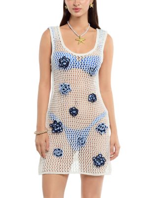 Patsie Roses Cover-Up Dress