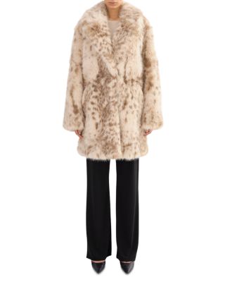 Ladies Faux Fur Coat