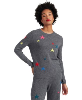  Women's Wool Cashmere Star Sweater