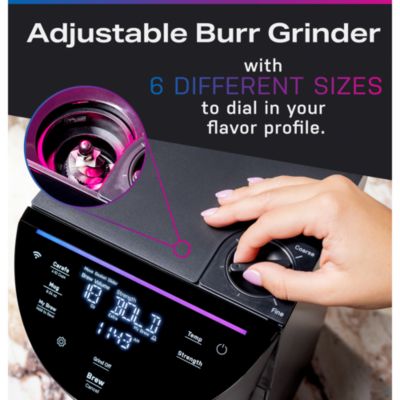 Profile Smart Grind and Brew Coffee Maker with Podless Single Serve