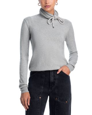Crystal Knot Turtleneck Sweater