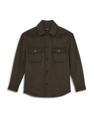 Liam Long Sleeve Button Front Overshirt