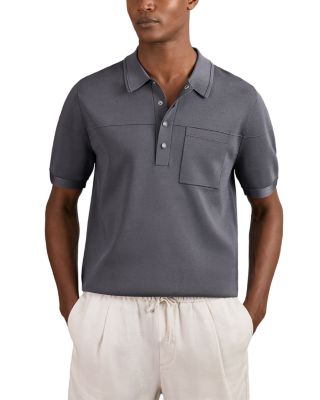 Blinker Short Sleeve Snap Polo