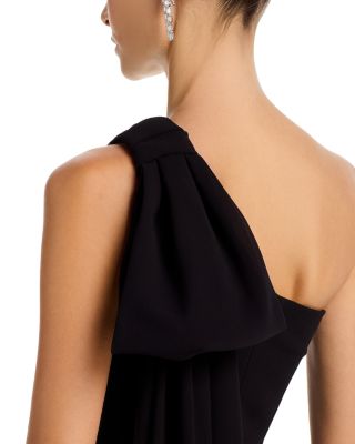 Scuba Crepe One Shoulder Dress - Exclusive 