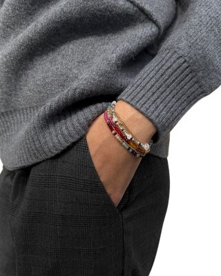 Semi Precious Stone Layered Bracelet