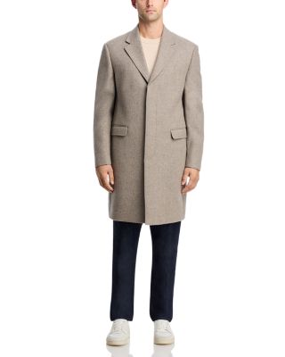 Donegal Chevron Flyfront Topcoat