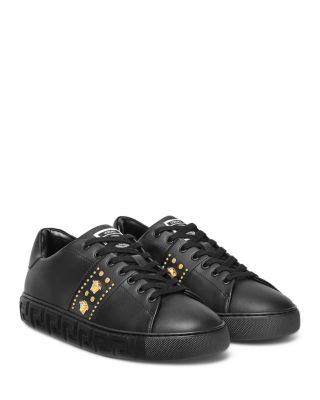 Men's Medusa Stud Low Top Sneakers