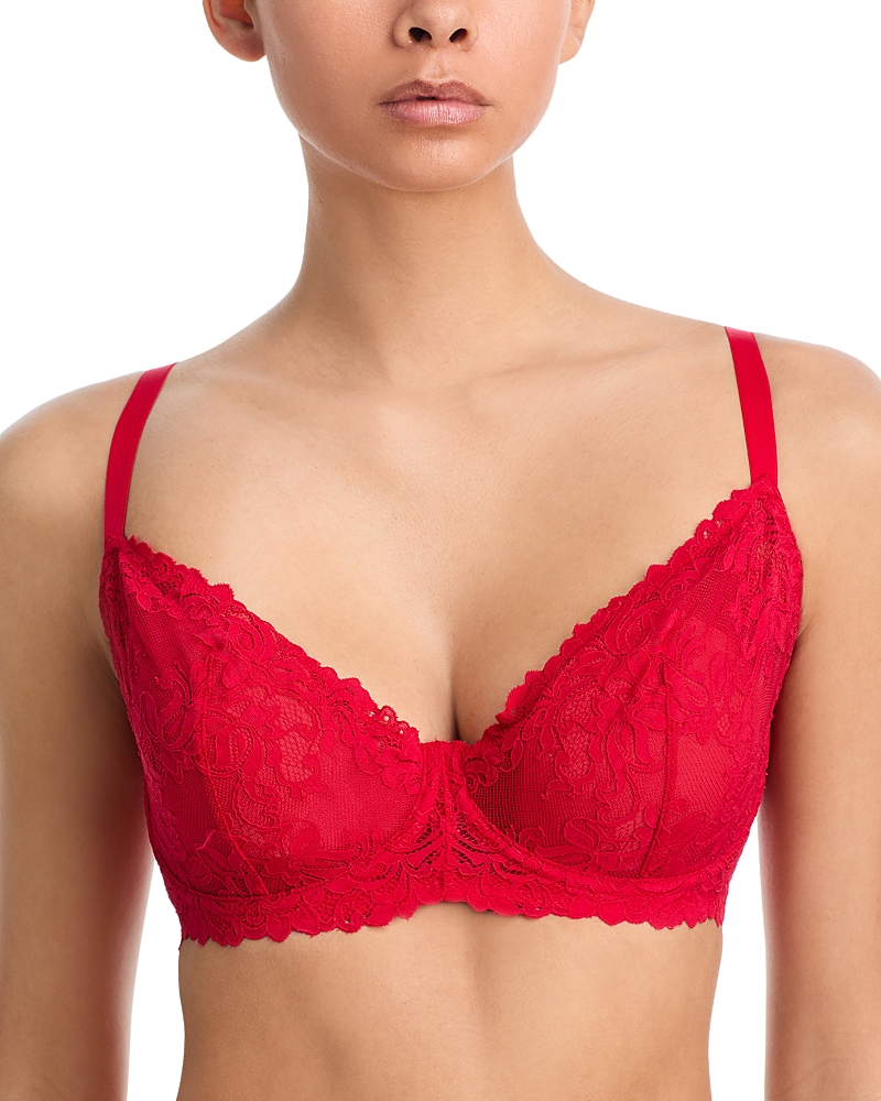 Cosabella Carmela Demi Underwire Bra In Red