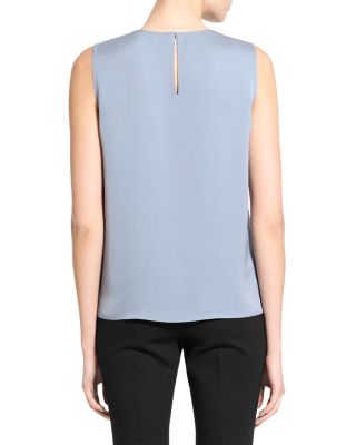 Silk Sleeveless Top