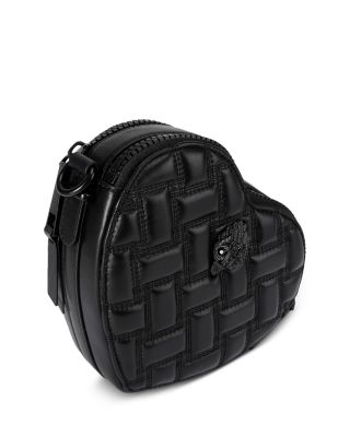 Kensington Heart Mini Quilted Leather Crossbody